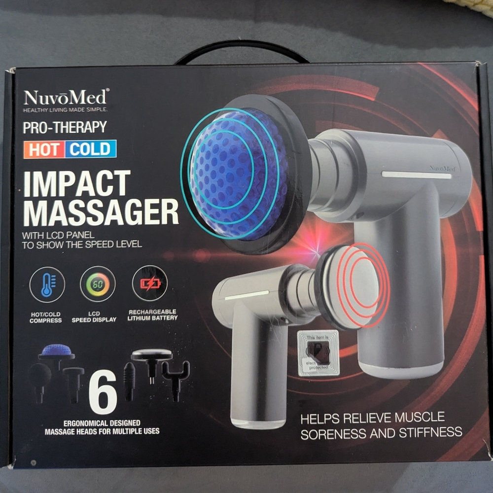 Gray Impact Massager